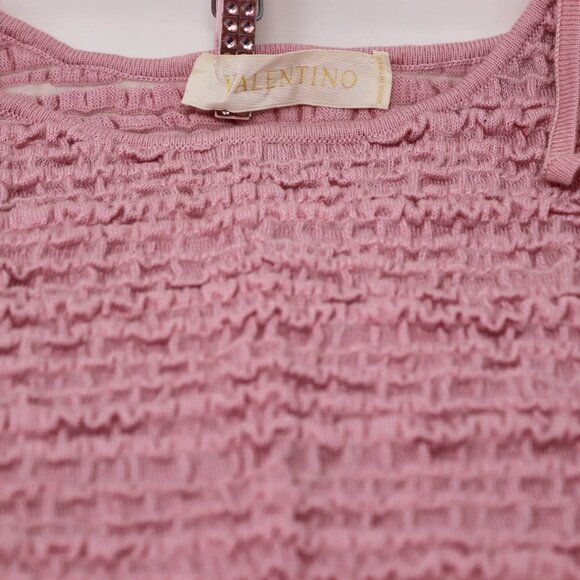 Valentino Vintage 2000's Tank Top Pink Small - XS Camisole - Picture 12 of 14